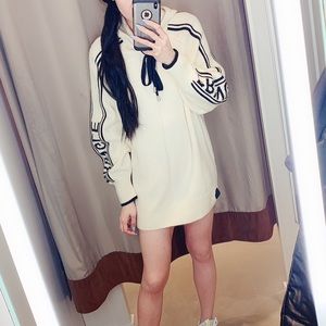 H&M x Pringle of Scotland Collaboration Oversized Hoodie Size XS